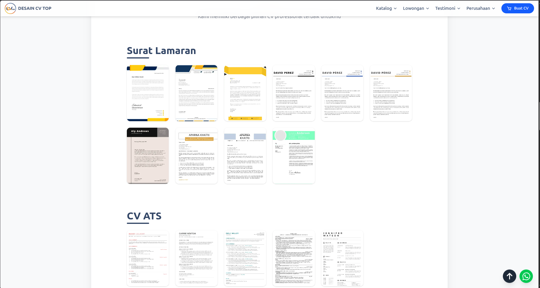 Toploker CV Catalog - 2